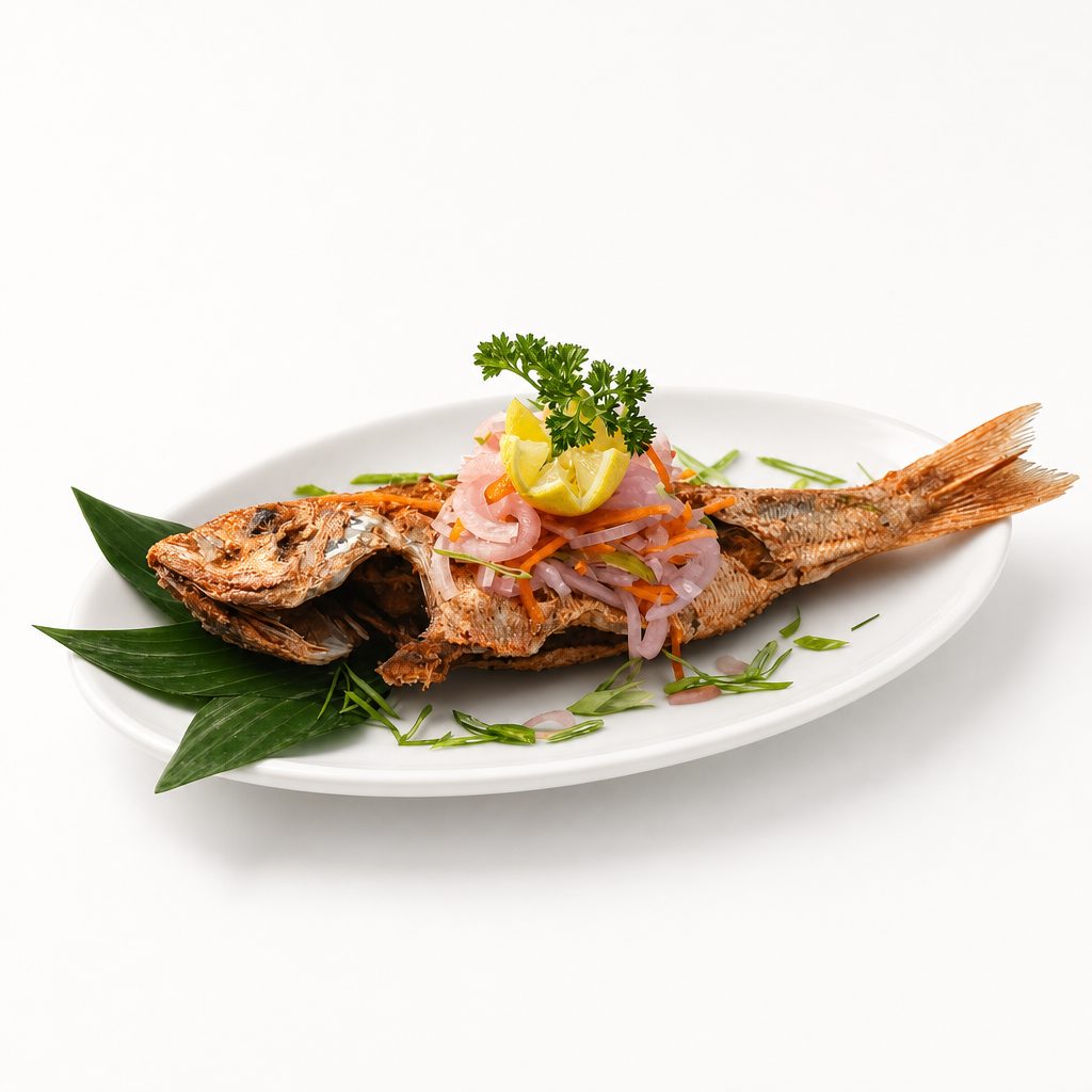 Whole Red Snapper.