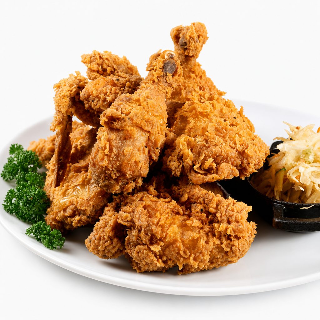 Dutch Pot Fried Chicken.